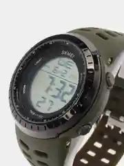 Зелёный хаки мужские наручные часы Skmei DG1167  в подарочной упаковке