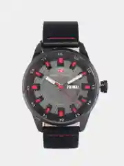 Красный мужские наручные часы Mini Focus MF0027G с календарём, в подарочной упаковке