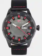 Красный мужские наручные часы Mini Focus MF0027G с календарём, в подарочной упаковке