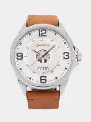 Коричневый мужские наручные часы Curren 8305 с календарем в подарочной упаковке