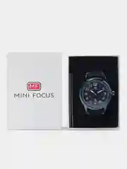 Синий мужские наручные часы Mini Focus MF0166G с календарём, в подарочной упаковке