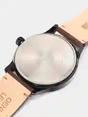 Коричневый мужские наручные часы Mini Focus MF0166G с календарём, в подарочной упаковке