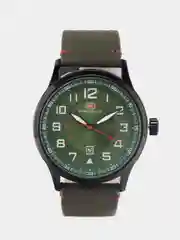 Зеленый мужские наручные часы Mini Focus MF0166G с календарём, в подарочной упаковке