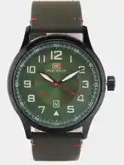 Зеленый мужские наручные часы Mini Focus MF0166G с календарём, в подарочной упаковке