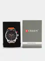 Медный мужские наручные часы Curren 8291 в подарочной упаковке