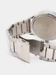 Серебряный мужские наручные часы Curren 8316 с календарём в подарочной упаковке