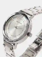 Серебряный женские наручные часы Mini Focus MF0040L с камнями, в подарочной упаковке