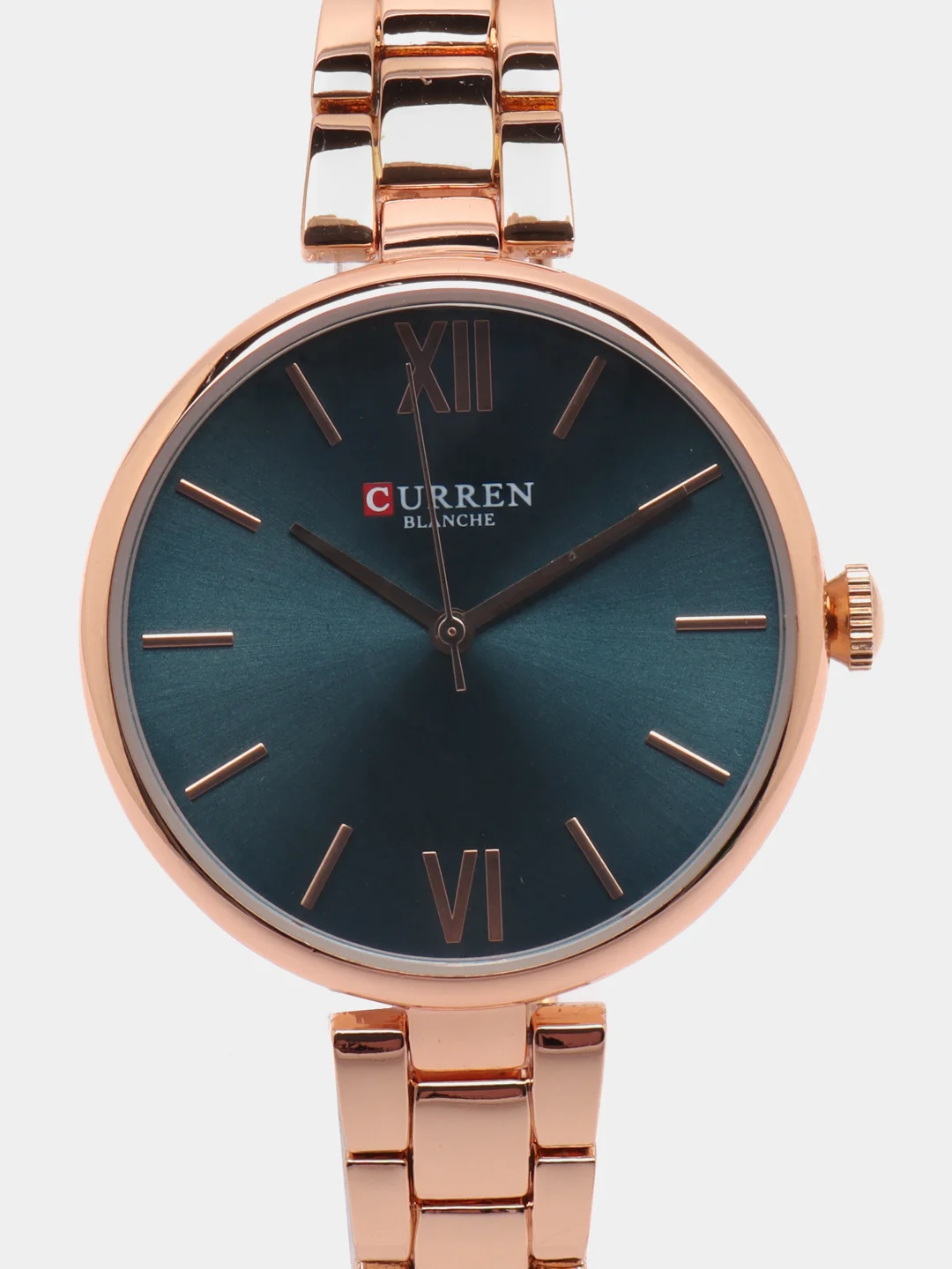 Синий женские наручные часы Curren 9017 в подарочной упаковке