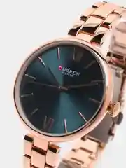 Синий женские наручные часы Curren 9017 в подарочной упаковке