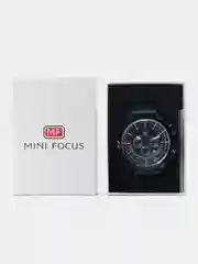 Синий мужские наручные часы Mini Focus MF0095G, с хронографом, в подарочной упаковке