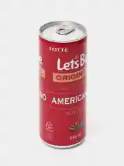 Напиток кофейный безалкогольный негазированный  Lets Be Americano из Кореи, 240мл