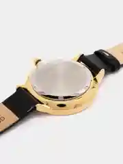 Черный женские наручные часы Curren 9035 c календарём в подарочной упаковке