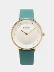 Мятный женские наручные часы Curren 9033 в подарочной упаковке