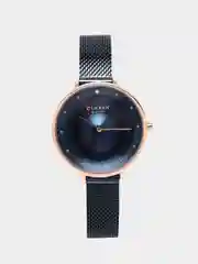 Синий женские наручные часы Curren 9029 в подарочной упаковке