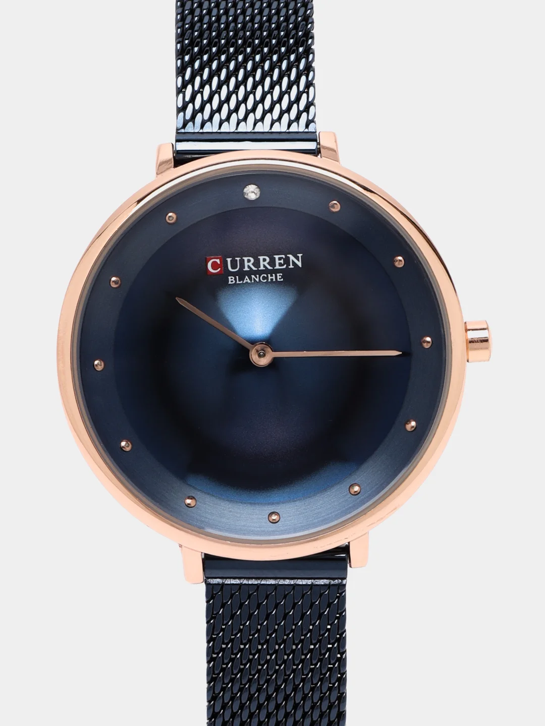 Синий женские наручные часы Curren 9029 в подарочной упаковке