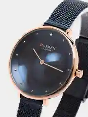 Синий женские наручные часы Curren 9029 в подарочной упаковке