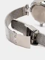 Серебряный женские наручные часы Curren 9031 в подарочной упаковке