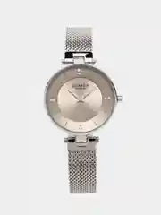 Серебряный женские наручные часы Curren 9031 в подарочной упаковке