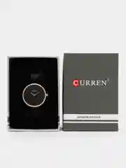 Черный женские наручные часы Curren 9030 в подарочной упаковке