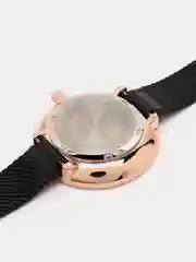 Черный женские наручные часы Curren 9030 в подарочной упаковке