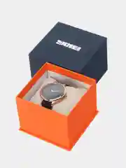 Черный женские наручные часы Skmei 9141 в подарочной упаковке