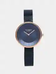 Синий женские наручные часы Curren 9030 в подарочной упаковке