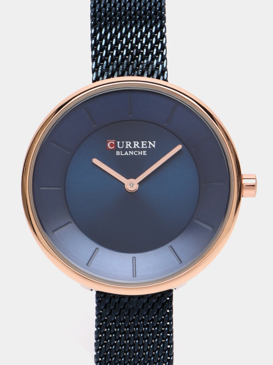 Синий женские наручные часы Curren 9030 в подарочной упаковке