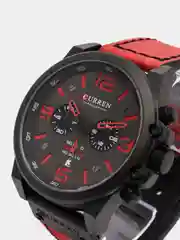 Красный мужские наручные часы Curren 8314 в подарочной упаковке