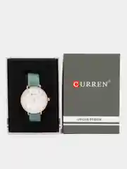 Бирюзовый женские наручные часы Curren 9023 в подарочной упаковке