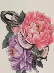 Бронзовый татушки, временная тату Цветы/Ловец снов 21*14 см/Переводная тату, цветные, черно-белые
