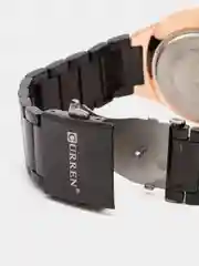 Угольный мужские наручные часы Curren 8280 в подарочной упаковке