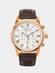 Коричневый мужские наручные часы Ochstin 6067B с хронографом в подарочной упаковке