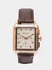 Коричневый мужские наручные часы Ochstin 6063 с хронографом в подарочной упаковке