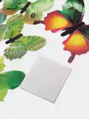 Зеленый интерьерные наклейки 3D-бабочки на стену, для декора дома