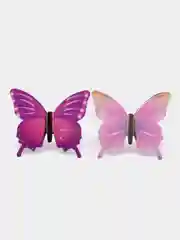 Фиолетовый интерьерные наклейки 3D-бабочки на стену, для декора дома
