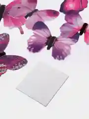 Фиолетовый интерьерные наклейки 3D-бабочки на стену, для декора дома