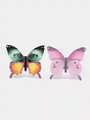 Разноцветный интерьерные наклейки 3D-бабочки на стену, для декора дома