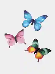 Разноцветный интерьерные наклейки 3D-бабочки на стену, для декора дома