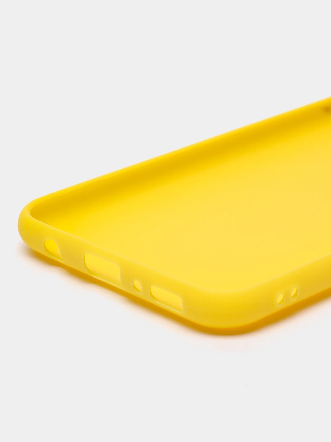 Желтый чехол Samsung Galaxy M21 / M30s силиконовый