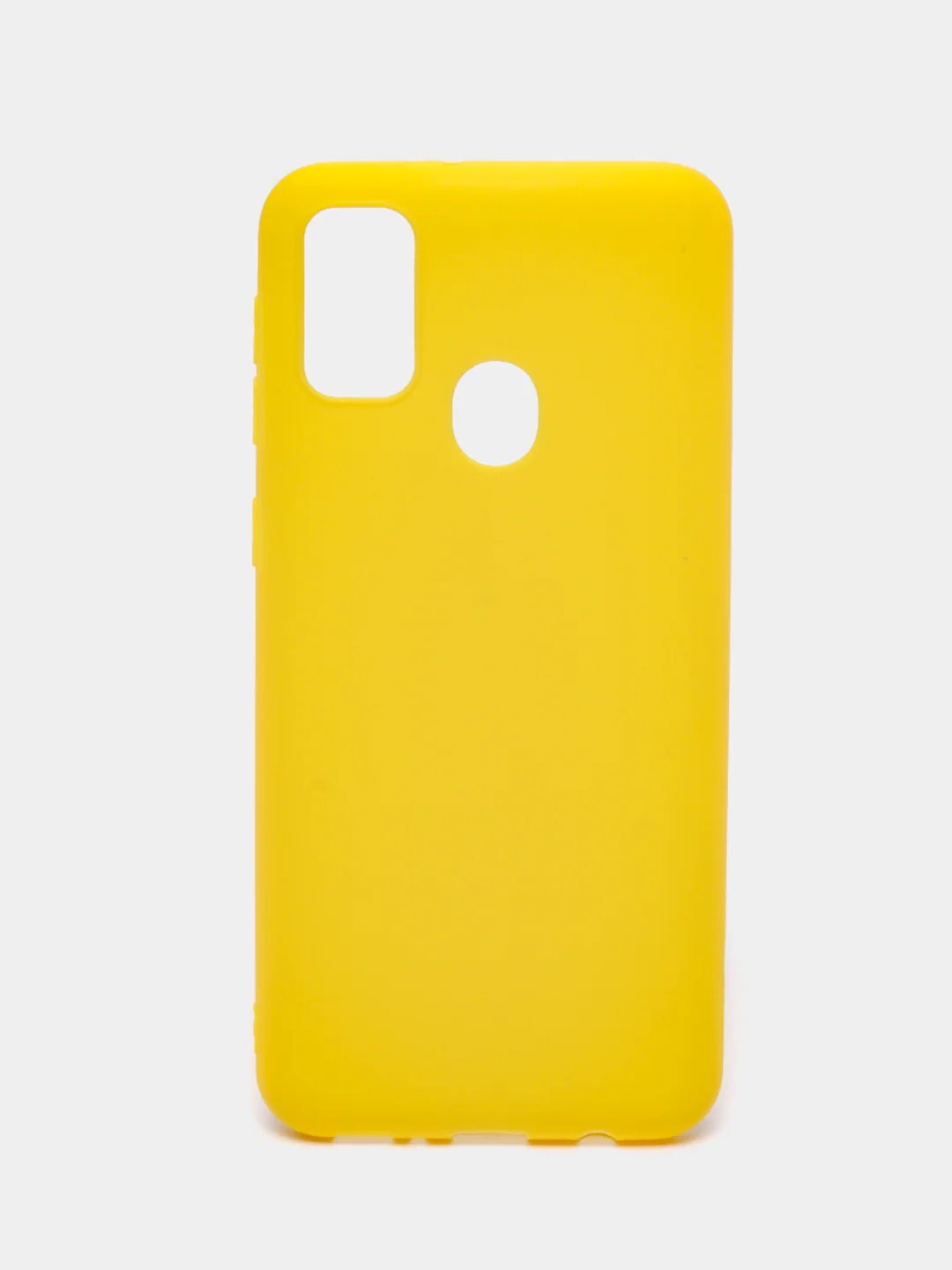 Желтый чехол Samsung Galaxy M21 / M30s силиконовый