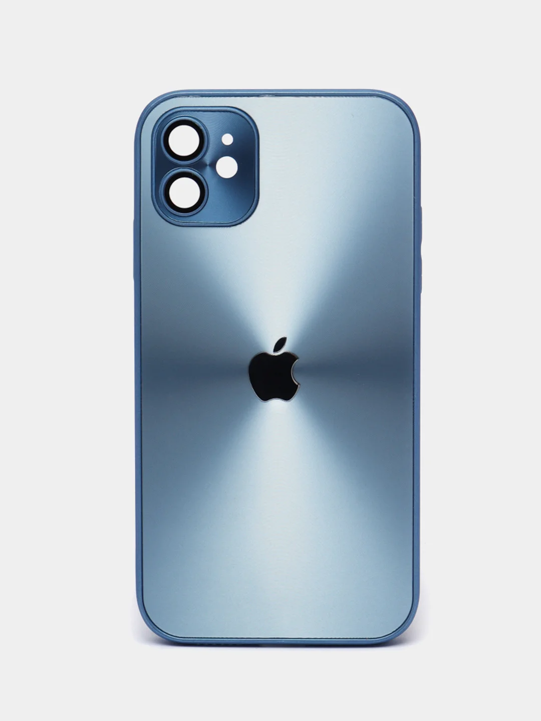 Синий чехол для iPhone 11, айфон 11 с защитой камер
