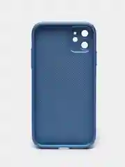 Синий чехол для iPhone 11, айфон 11 с защитой камер