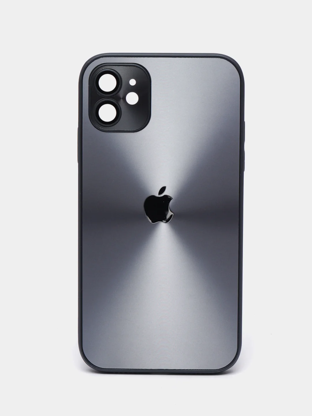Хром чехол для iPhone 11, айфон 11 с защитой камер