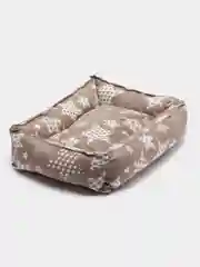 Бежевый меланж лежак для кошек и маленьких собак