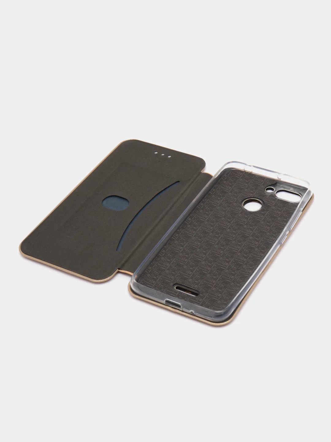 Золотой чехол книжка для Xiaomi Redmi 6