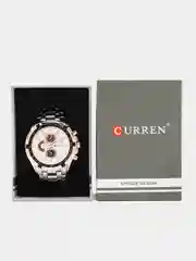 Слоновая кость мужские наручные часы Curren 8023 в подарочной упаковке
