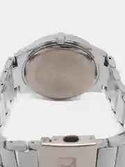 Серебряный мужские наручные часы Curren 8106м  календарём в подарочной упаковке