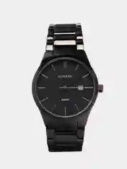 Черный мужские наручные часы Curren 8106м  календарём в подарочной упаковке