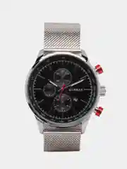 Угольный мужские наручные часы Curren 8227 с хронографом в подарочной упаковке