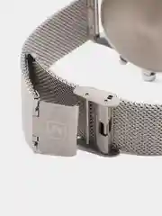 Серебряный мужские наручные часы Curren 8227 с хронографом в подарочной упаковке